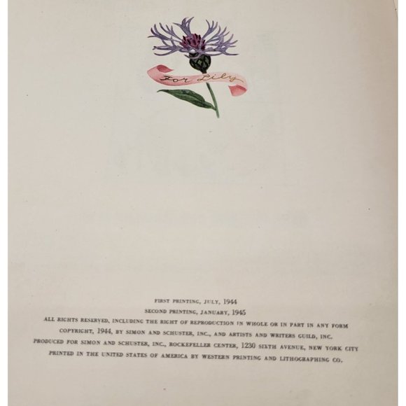 1945 Animal Stories Childrens Book Clothbound Hardcover Color Illustrations - Picture 9 of 12